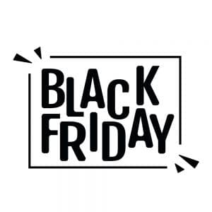 Black Friday raamsticker 08