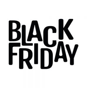 Black Friday raamsticker 09