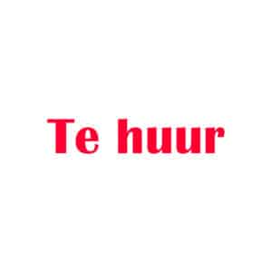 Te huur sticker 3