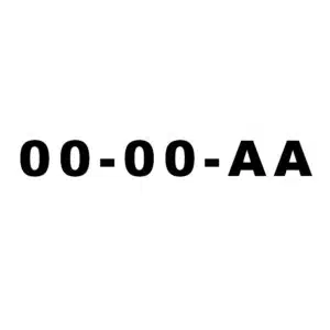 Boot registratie sticker