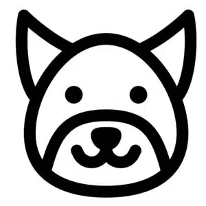 Sticker hond 2