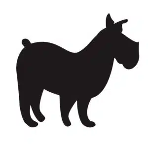 Sticker hond 4