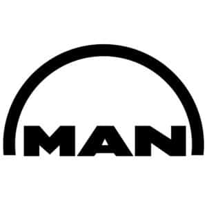 MAN logo sticker 02