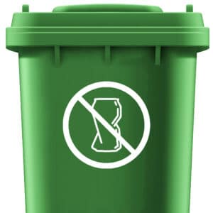 Geen ingedeukte blikjes sticker 02