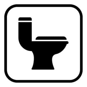 Toilet sticker 001
