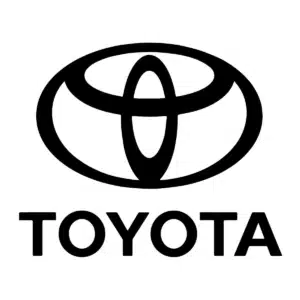 Toyota logo sticker 003
