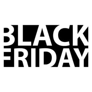 Black Friday raamsticker 10