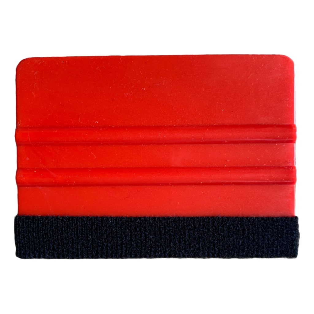 Rakel met vilt rood - In2stickers.nl