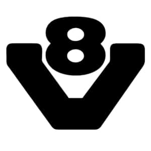 Scania V8 logo sticker
